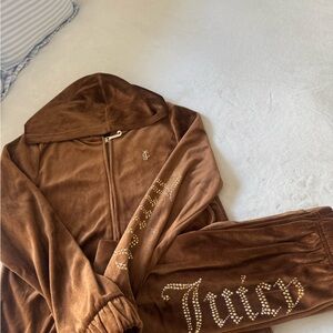 Juicy Couture Chocolate Velour Pants